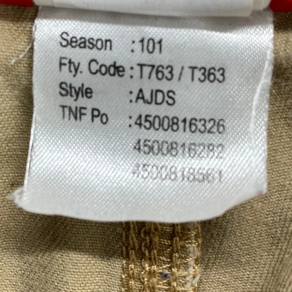 The North Face Mens Khaki Tan Cotton Twill Chino Shorts Size‎ 40 Regular Fit
